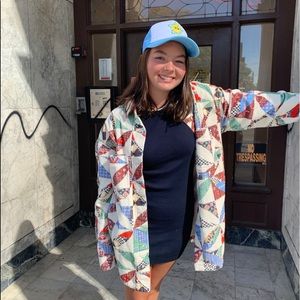 BDG Patchwork corduroy shirt jacket